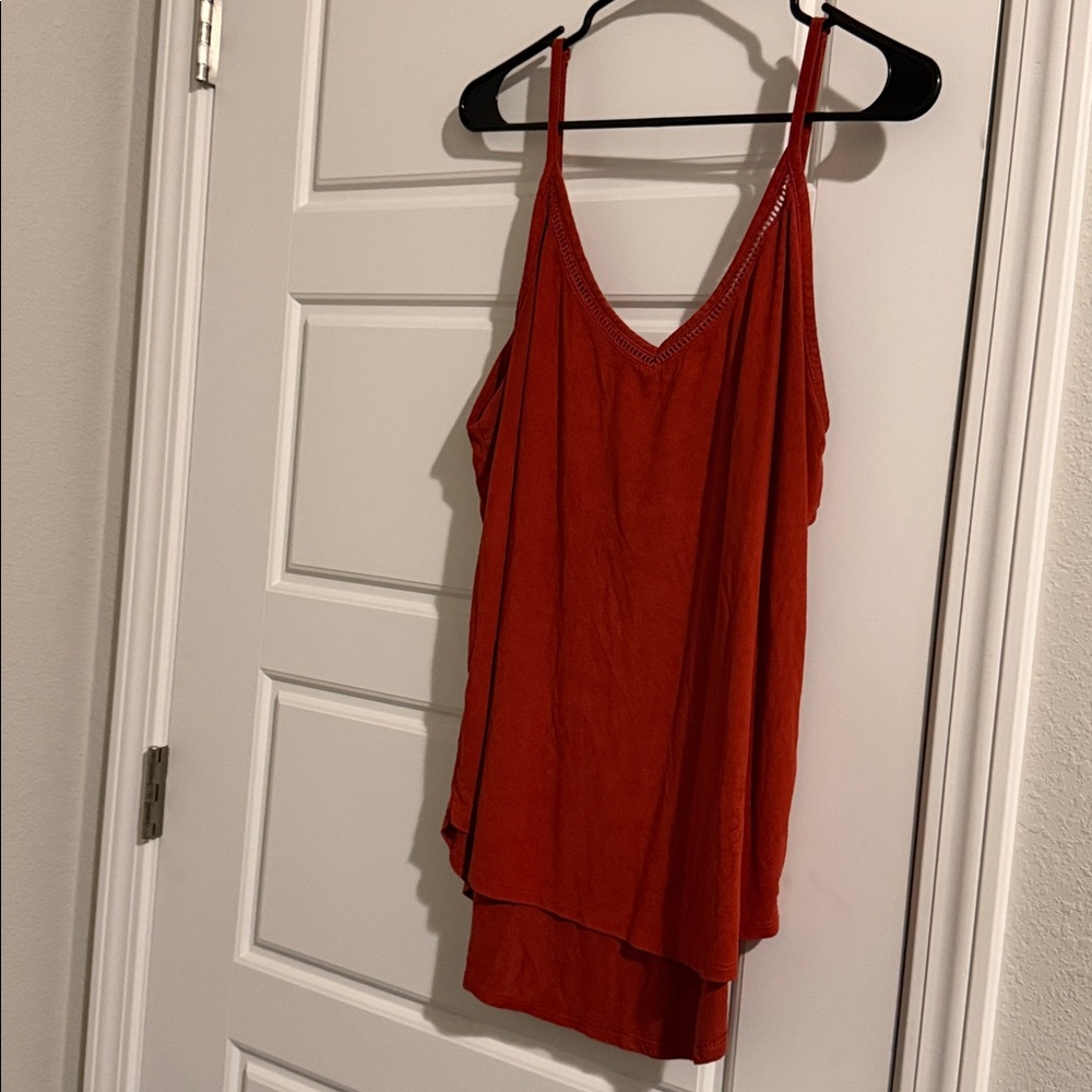Shyanne Red Camisole Top